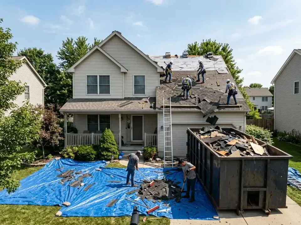 roof-replacement-debris-remova-004 — frequently asked questions, Cheapest Dumpster Rentals in Steiner Ranch, TX